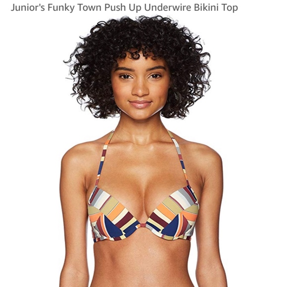 Bikini Lab Junior's Funky Town Push Up SIZE/M - Picture 1 of 3